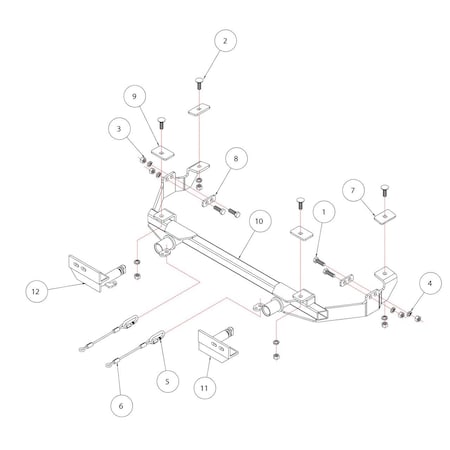 Roadmaster BASEPLATE CHEVROLET MALIBU - LS, LT, LTZ, HYBRID EZ2 2.5 523145-5